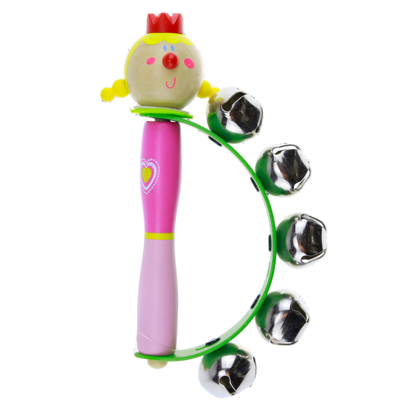 木製手搖鈴-小公主