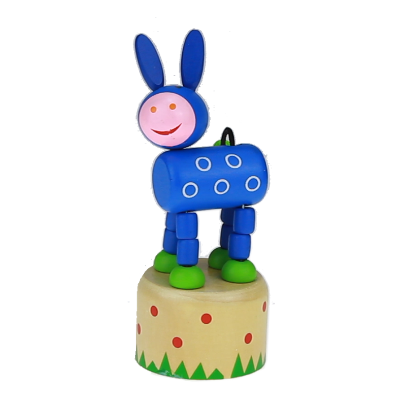 木製按押動物-驢